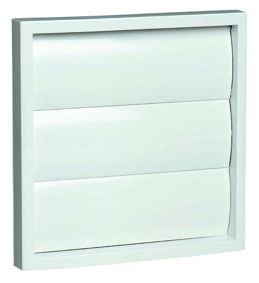 Image du produit Grille extérieure VPA D 186x186 mm - blanc