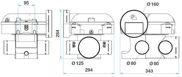 Image du produit KIT EASYHOME AUTO + GRILLES BIP