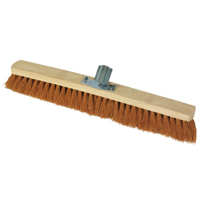 Image du produit Balais en fibre de coco - Emmanch&eacute; bois - 600 mm