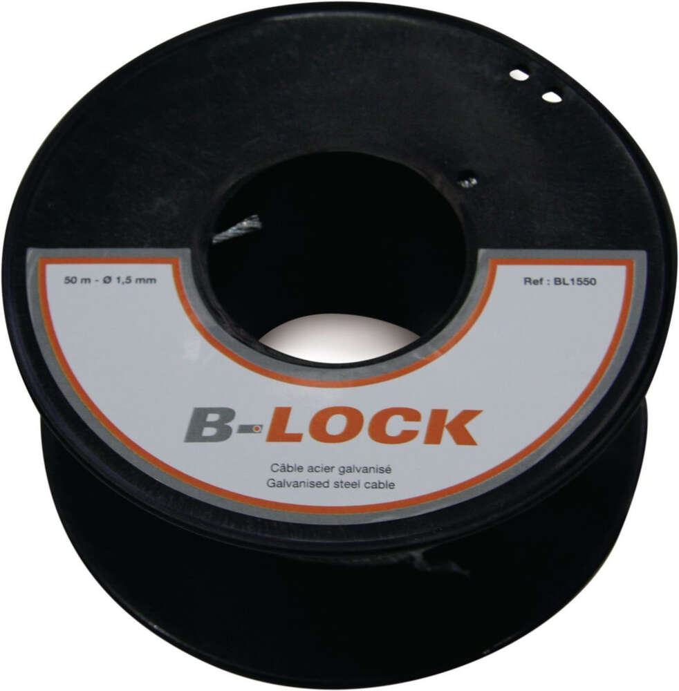 Image du produit BOBINE 50M C&Acirc;BLE ACIER D. 1,5 mm