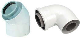 Image du produit COUDE 45&deg; 60/100 (2 PCES) CONDENSATION