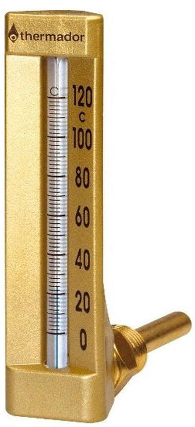 Image du produit Thermo. Indus.Equer. L.200 - 0/120&deg; Dor&eacute; plongeur 63 - avec Doigt de gant