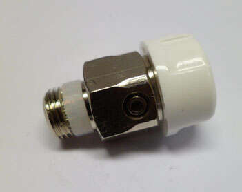 Image du produit Purgeur &agrave; volant Luxe 1/8"M bague PTFE Code usine : 505511