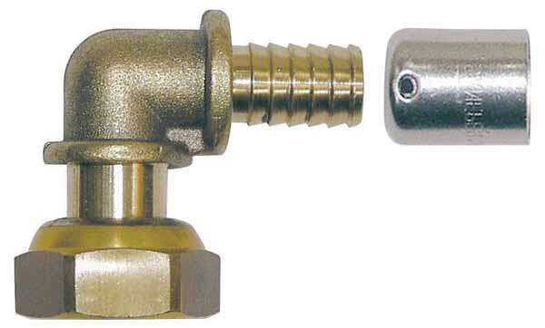 Image du produit COUDE 90&deg; ECROU TOURNANT                          