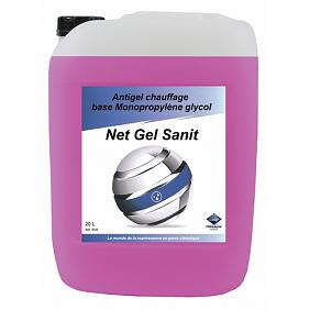 Image du produit NET GEL SANIT 20L ANTIGEL CHAUFFAGE - BASE MONO-PROPYL&Egrave;NE GLYCOL