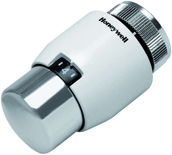 Image du produit T&ecirc;te thermostatique Blanche chrom&eacute;e Design