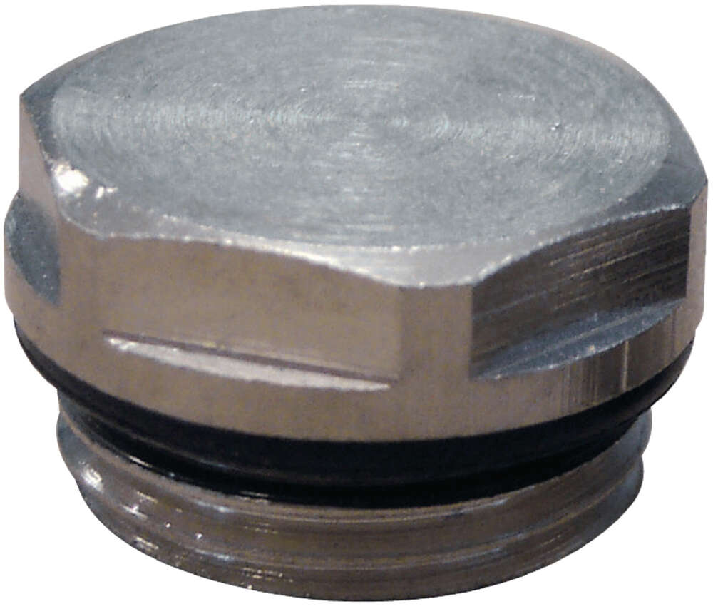 Image du produit Bouchon plein 1/2" pour radiateur Acier sous Blister de10 10 bar 100&deg;C