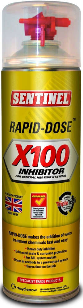 Image du produit RAPIDE DOSE INHIBITEUR X100 X100RD-12X400ML-FRIT