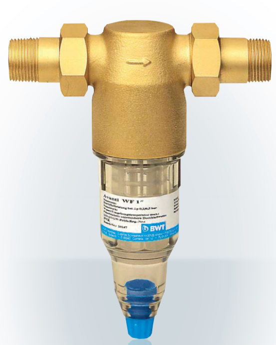 Image du produit BWT AVANTI WF 1", Filtre anti-impuret&eacute;s &agrave; tamis nettoyable 90&micro;m