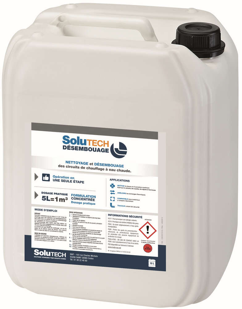 Image du produit SOLUTECH DESEMBOUAGE Bidon 10L/le litre