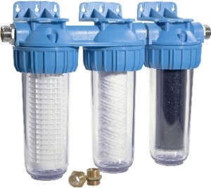 Image du produit Filtre triple : 3 cartouches