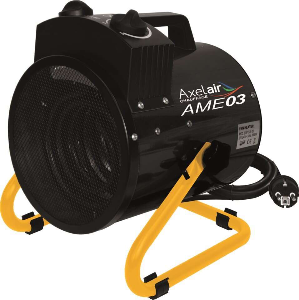 Image du produit A&eacute;rotherme mobile &eacute;l&eacute;ctrique 3kW