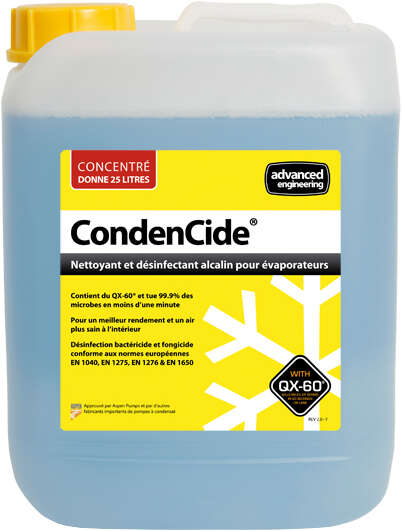 Image du produit CondenCide (bidon de 5 L) nettoyant et d&eacute;sinfectant. concentr&eacute;. pour &eacute;vaporateur