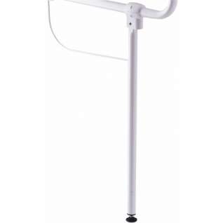 Image du produit B&eacute;quille de soutien 50x700 mm pour barre relevable, tube aluminium Blanc &Oslash; 30 mm