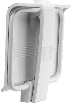 Image du produit Si&egrave;ge de douche escamotable, 442 X 450 X 500 mm, pied alu et assise ABS, blanc