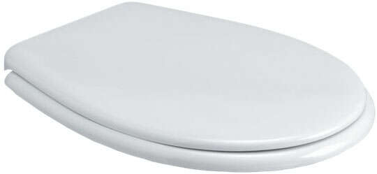 Image du produit Abat. WC Geberit Bastia, charni&egrave;res en mati&egrave;re synth&eacute;tique Blanc