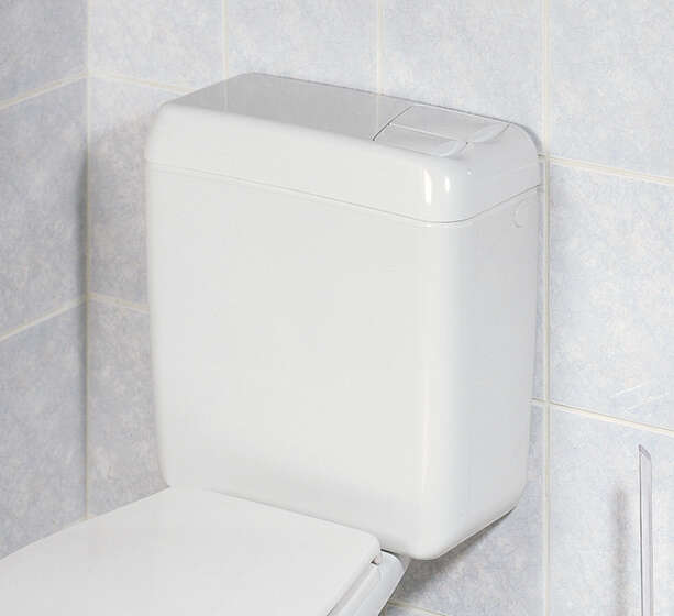 Image du produit R&eacute;servoir Geberit AP128 double touche ali lat: Blanc alpin