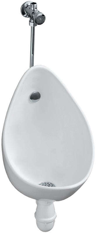 Image du produit Pack Urinoir Geberit Aubagne alim. apparente sortie apparente 325 x 280 x 390 mm