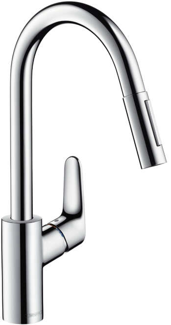 Image du produit Mitigeur de cuisine 240, avec douchette extractible 2 jets chrom&eacute;