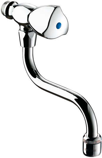 Image du produit Robinet d'&eacute;vier M1/2" mural avec bec orientable L.150