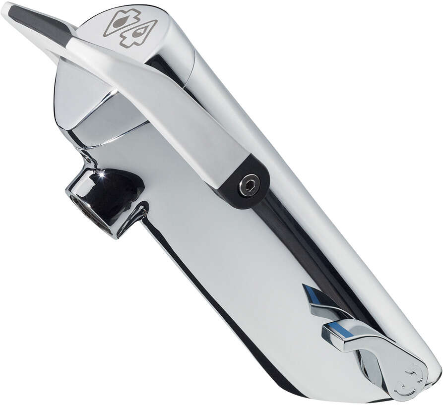 Image du produit NEO DUO Mitigeur de lavabo temporis&eacute; sur plage manette grise S 3l/min