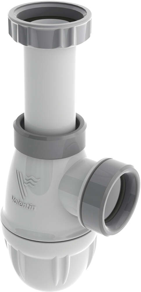Image du produit Siphon bi-mati&egrave;re joints int&eacute;gr&eacute;s lavabo, CONNECTIC, r&eacute;glable, sortie &Oslash;32mm, NF