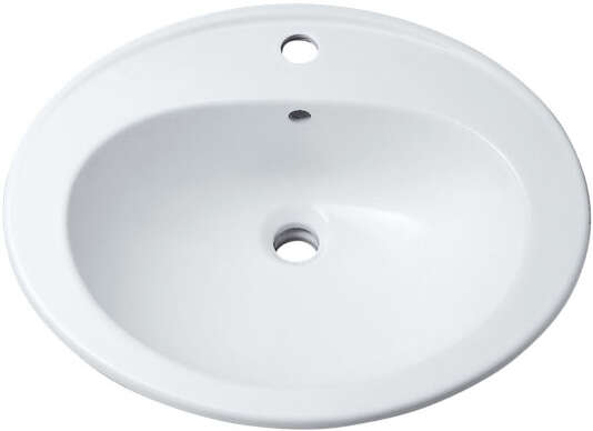 Image du produit Vasque &agrave; enc. Geberit Bastia plage Blanc 595 x 195 x 530 mm