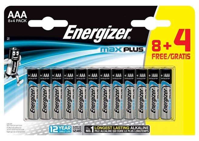 Image du produit BLISTER 8+4 PILES LR03