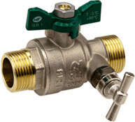 Image du produit VANNE M&Acirc;LE / M&Acirc;LE &Agrave; PURGE PAPILLON                