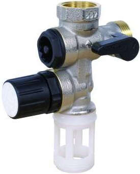 Image du produit 889 INOX Groupe de s&eacute;curit&eacute;, mod&egrave;le droit, si&egrave;ge inox 3/4"