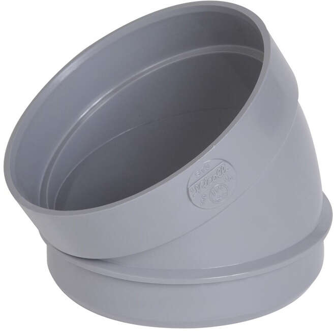 Image du produit Secteur de coude, 30&deg;, m&acirc;le-femelle, &Oslash; 100 mm, PVC &agrave; coller