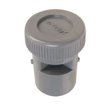 Image du produit Clapeur a&eacute;rateur/&eacute;quilibreur de pression AMG sans DTA, en PVC gris, &Oslash; 32/40