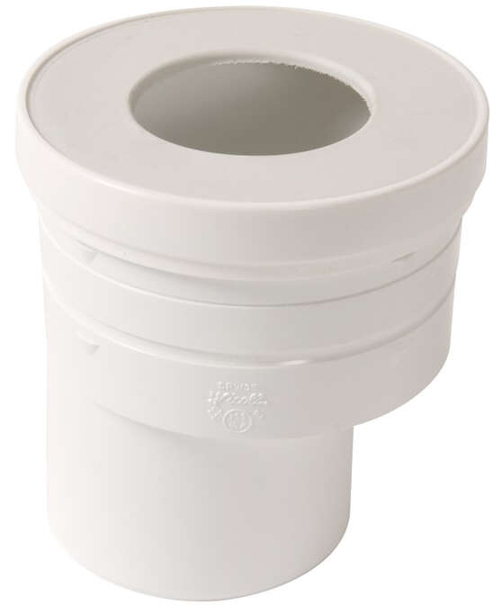 Image du produit Pipe droite de WC, sortie excentr&eacute;e &Oslash; ext. 93, DM mini &Oslash; 85, DM maxi &Oslash; 107