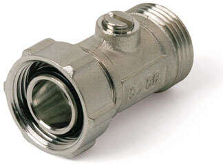 Image du produit REHAU Collecteur hydro modulaire  ; Vanne d'arr&ecirc;t 3/4-3/4"F