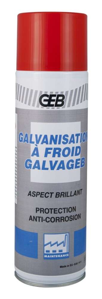 Image du produit GALVANISATION A FROID ASPECT BRILLANT  A&eacute;rosol 650/500 ml