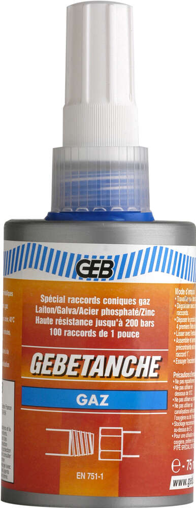 Image du produit GEBETANCHE GAZ Flacon accord&eacute;on 75 ml