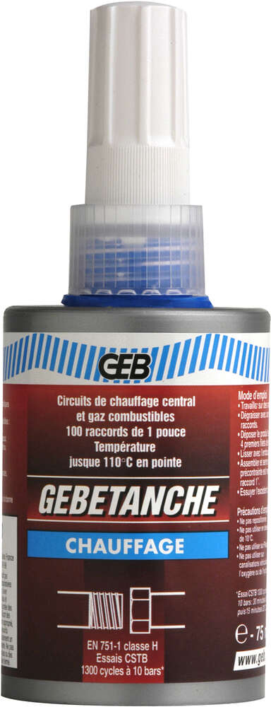 Image du produit GEBETANCHE CHAUFFAGE Flacon accord&eacute;on 75 ml