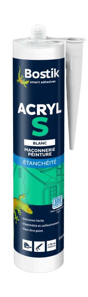 Image du produit BOSTIK ACRYL S BLANC
