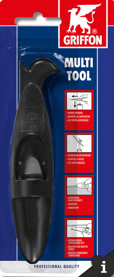 Image du produit Multi-Tool outil pour lisser le silicone, ouvrir les cart. et retirer les joints