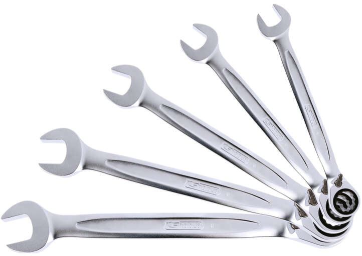 Image du produit Jeu de cl&eacute;s mixtes &agrave; cliquet reversible GEARplus&reg;, 5 pcs