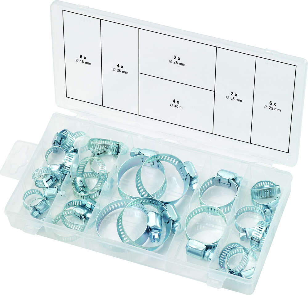 Image du produit Assortiment de colliers de serrage x26