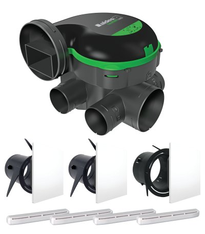 Image du produit Kit VMC simple flux EasyHOME PureAIR COMBLES Classic