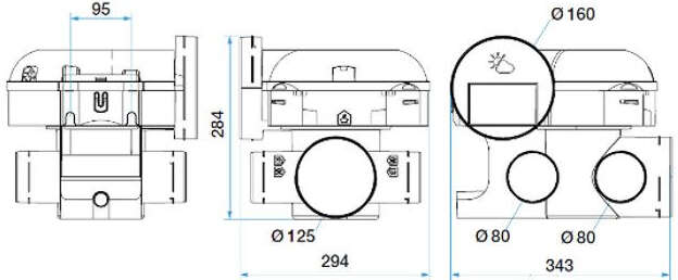 Image du produit Kit VMC simple flux EasyHOME PureAIR COMBLES Classic