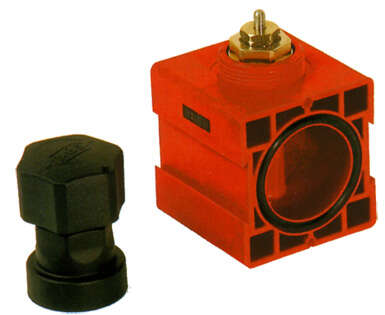 Image du produit REHAU collecteur polym&egrave;re modulable  ; &eacute;l&eacute;ment d&eacute;part rouge