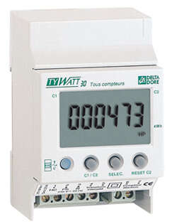 Image du produit Tywatt 30 | Indicateur de consommations pour compteur monophas&eacute;