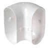 Image du produit Coude Minigaine blanc 90&deg; vertical &eacute;quivalent D80 (40x100)