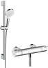 Image du produit Combi douche Vario avec barre 65 cm / Ecostat 1001 CL Crometta