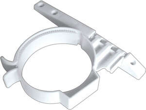 Image produit Collier D100/125mm PP blanc