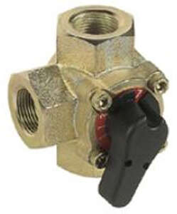 Image produit VANNE 3 VOIES &Agrave; BOISSEAU                          