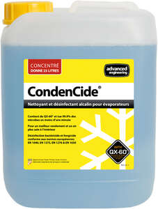 Image produit CondenCide (bidon de 5 L) nettoyant et d&eacute;sinfectant. concentr&eacute;. pour &eacute;vaporateur